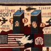 Hand Knotted Afghan War Tank A K 47 Balouch Pictorial Wall Hanging Wool Area Rug 2.5 x 2.0 Ft (5719 HM) - Image 4