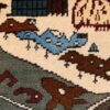 Hand Knotted Afghan War Tank A K 47 Balouch Pictorial Wall Hanging Wool Area Rug 2.5 x 2.0 Ft (5719 HM) - Image 5