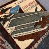 Hand Knotted Afghan War Tank A K 47 Balouch Pictorial Wall Hanging Wool Area Rug 2.5 x 2.0 Ft (5719 HM) - Image 7