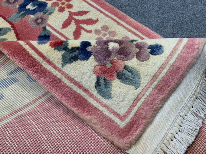 Authentic Hand Knotted Tibet Wool Area Runner 10 x 2 Ft (66 Ger) - Image 9