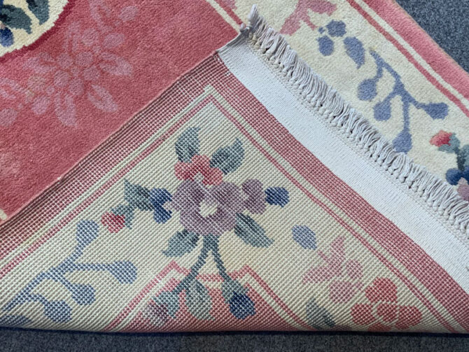 Authentic Hand Knotted Tibet Wool Area Runner 10 x 2 Ft (66 Ger) - Image 10