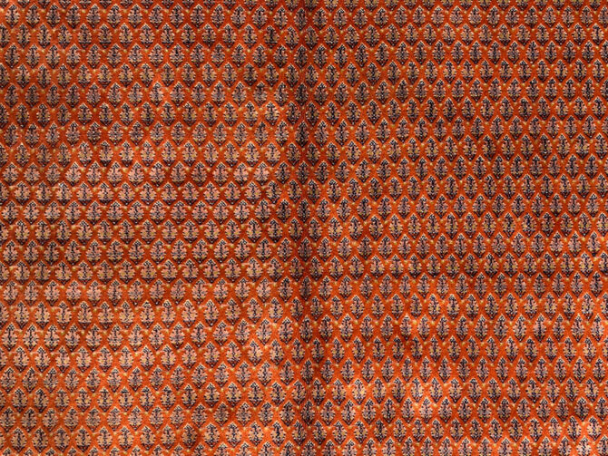 Authentic Hand Knotted Vintage Badam Gul Mir Wool Area Rug 7.10 X 5.5 Ft (426 Ger) - Image 6