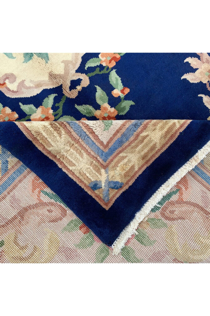Authentic Hand Knotted Tibet Wool Area Rug 8.2 X 5.2 Ft - Image 9