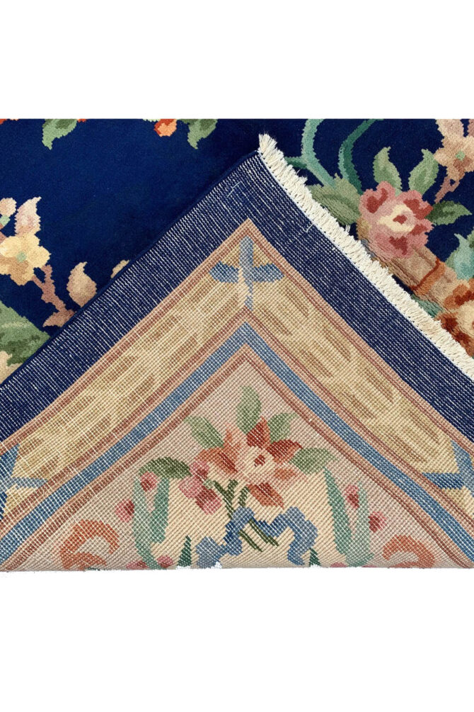 Authentic Hand Knotted Tibet Wool Area Rug 8.2 X 5.2 Ft - Image 10
