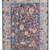 Authentic Hand Knotted Vintage Kashmour Pictorial Wool Area Rug 9.8 x 8.0 Ft (1557 Ger-4)