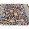 Authentic Hand Knotted Vintage Kashmour Pictorial Wool Area Rug 9.8 x 8.0 Ft (1557 Ger-4) - Image 8