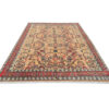Authentic Hand Knotted Vintage Double Knot Wool Area Rug 6.2 x 4.11 Ft (1815 Ger-4) - Image 5