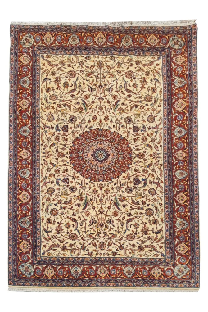 Amazing Hand Knotted Vintage Traditional Tribal Double knot Pictorial Wool Area Rug 7 x 5 Ft