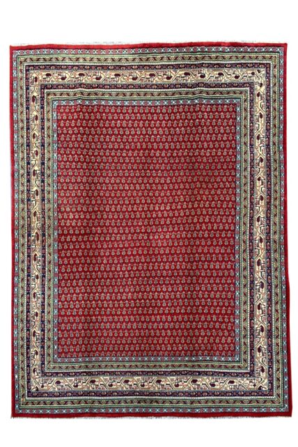 Amazing Hand Knotted Badam Gul Mir Wool Area Rug 7 x 7 Ft