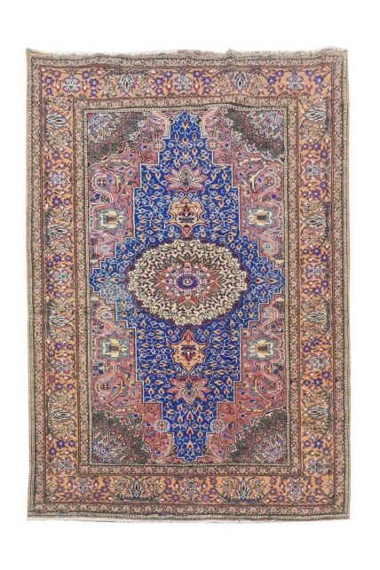 Amazing Hand Knotted Vintage Traditional Tribal Qaisery Wool Area Rug 6 x 4 Ft