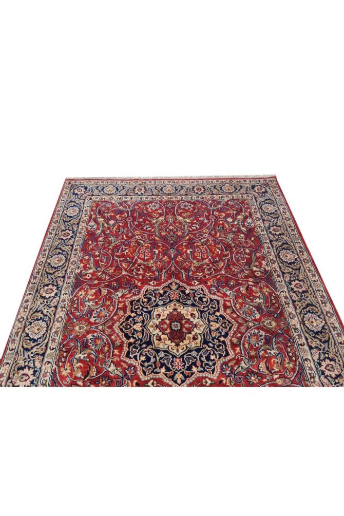 Amazing Hand Knotted Vintage Traditional Tribal Double knot Wool Area Rug 6 x 4 Ft - Image 6