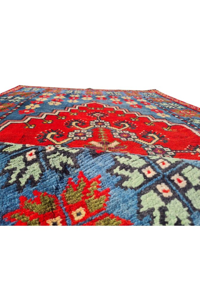 Amazing Hand Knotted Vintage Traditional Tribal Morocco Wool Area Rug 7 x 4 Ft - Image 8