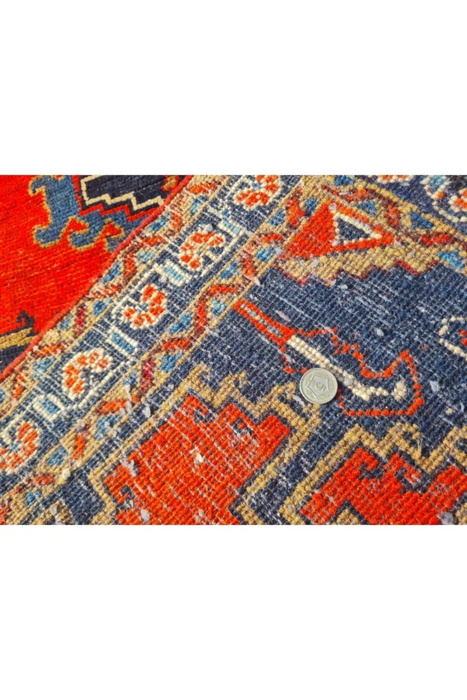 Amazing Hand Knotted Vintage Tribal Baghtiyaar Pictorial Wool Area Rug 7 x 4 Ft - Image 10