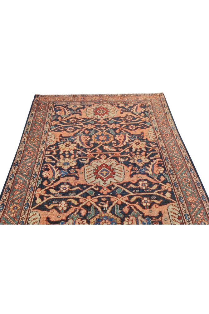 Amazing Hand Knotted Antique Malayaar Wool Area Rug 6.5 x 4.5 Ft - Image 6