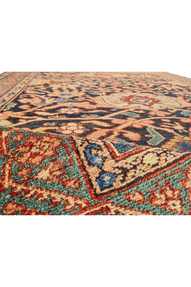 Amazing Hand Knotted Antique Malayaar Wool Area Rug 6.5 x 4.5 Ft - Image 8