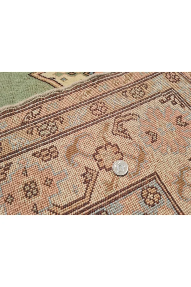 Amazing Hand Knotted Vintage Traditional Tribal Kurdi Pictorial Wool Area Rug 7 x 4 Ft - Image 9