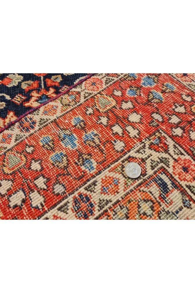 Amazing Hand Knotted Vintage Traditional Tribal Baghtiyaar Wool Area Rug 5.8 x 4.5 Ft - Image 9