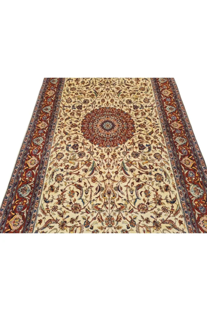 Amazing Hand Knotted Vintage Traditional Tribal Double knot Pictorial Wool Area Rug 7 x 5 Ft - Image 6