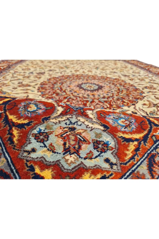 Amazing Hand Knotted Vintage Traditional Tribal Double knot Pictorial Wool Area Rug 7 x 5 Ft - Image 8