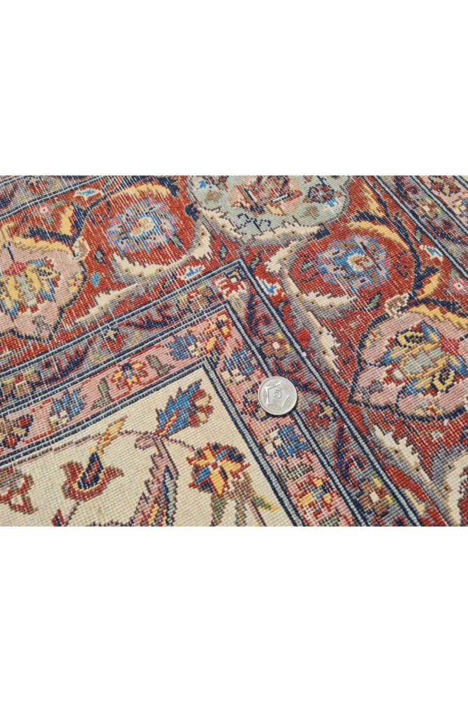 Amazing Hand Knotted Vintage Traditional Tribal Double knot Pictorial Wool Area Rug 7 x 5 Ft - Image 9