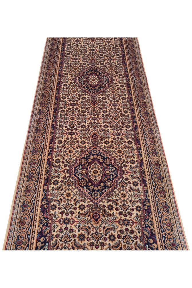 Amazing Hand Knotted Vintage Bijour Wool Area Runner Rug 10 x 3 Ft - Image 5