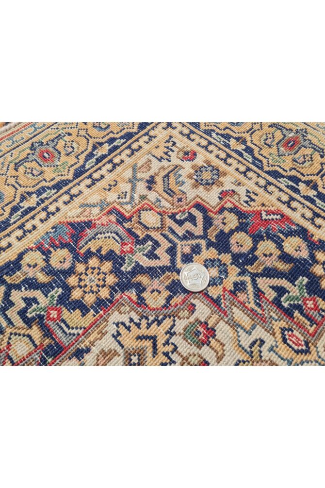 Amazing Hand Knotted Vintage Bijour Wool Area Runner Rug 10 x 3 Ft - Image 9