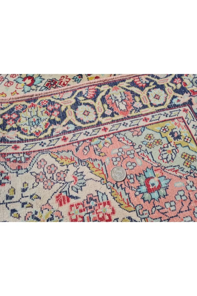 Amazing Hand Knotted Vintage Tribal Sino Pictorial Silk Area Runner Rug 9.5 x 2.5 Ft - Image 9