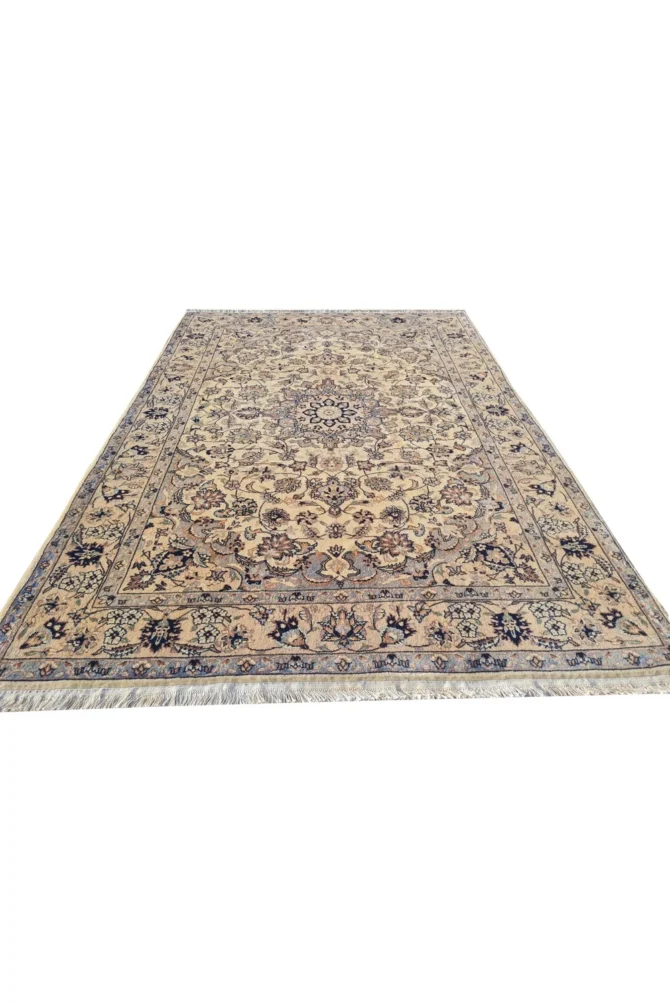 Amazing Hand Knotted Vintage Asfhoun Wool Area Rug 6 x 4 Ft - Image 3