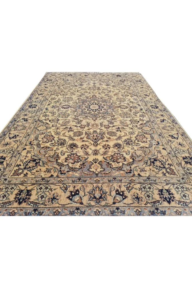 Amazing Hand Knotted Vintage Asfhoun Wool Area Rug 6 x 4 Ft - Image 4