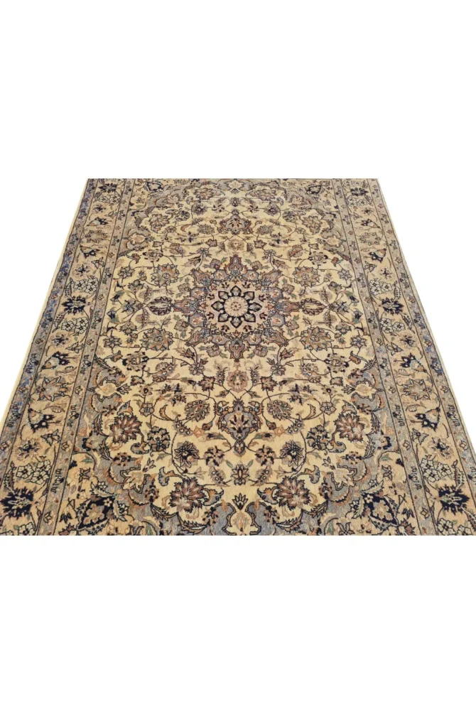 Amazing Hand Knotted Vintage Asfhoun Wool Area Rug 6 x 4 Ft - Image 5