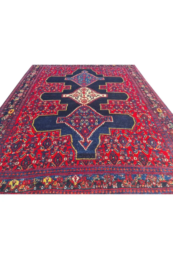Amazing Hand Knotted Vintage Ceena Wool Area Rug 5 x 4 Ft - Image 4