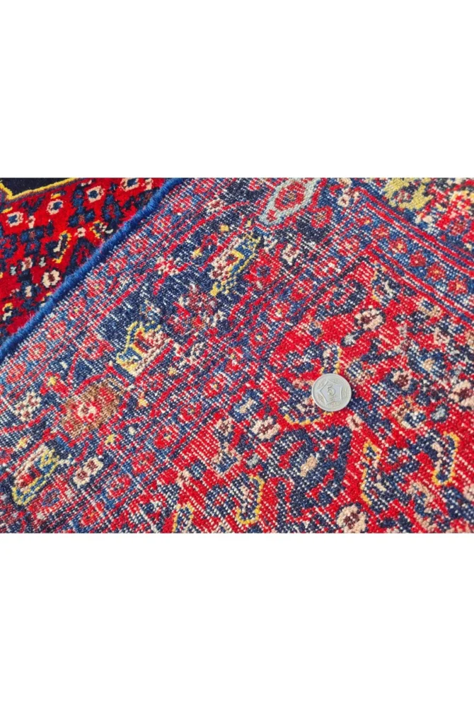 Amazing Hand Knotted Vintage Ceena Wool Area Rug 5 x 4 Ft - Image 8