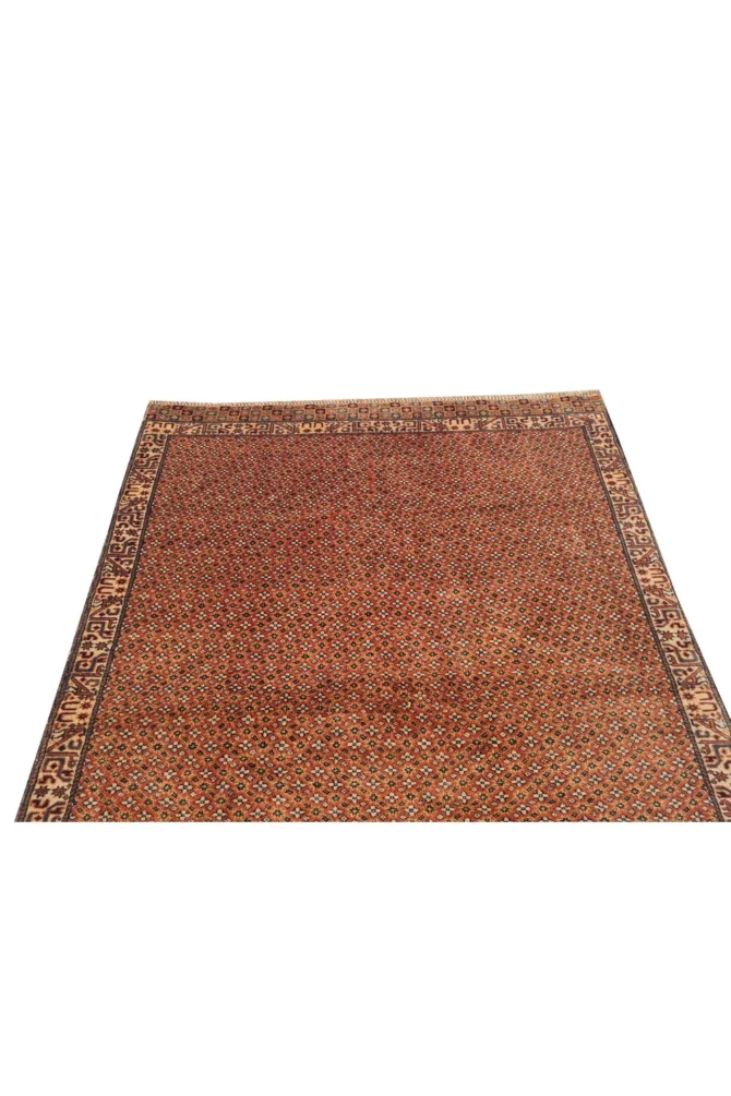 Amazing Hand Knotted Antique Afghan Nokaar Balouch Wool Area Rug 6 x 4 Ft - Image 6