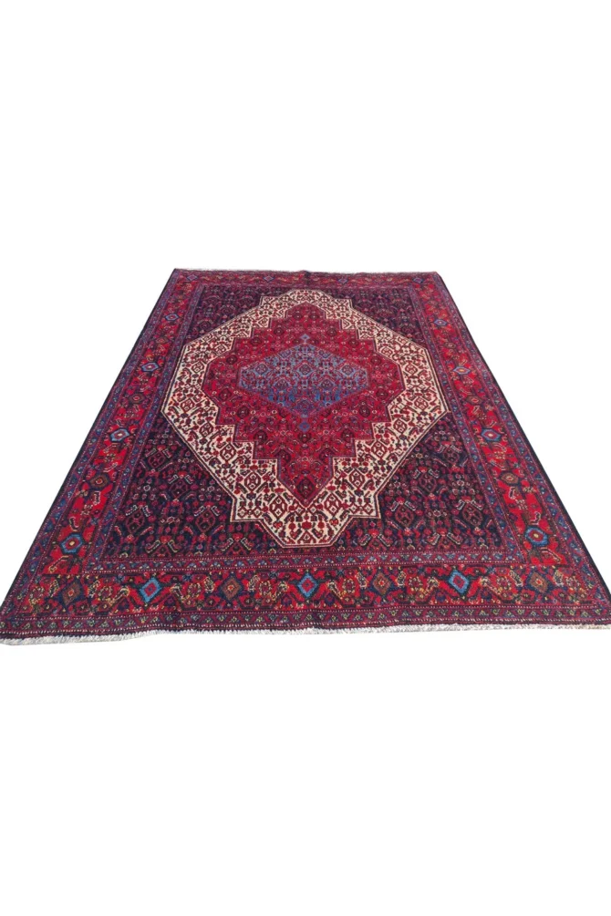 Amazing Hand Knotted Vintage Ceena Wool Area Rug 7 x 5 Ft - Image 2