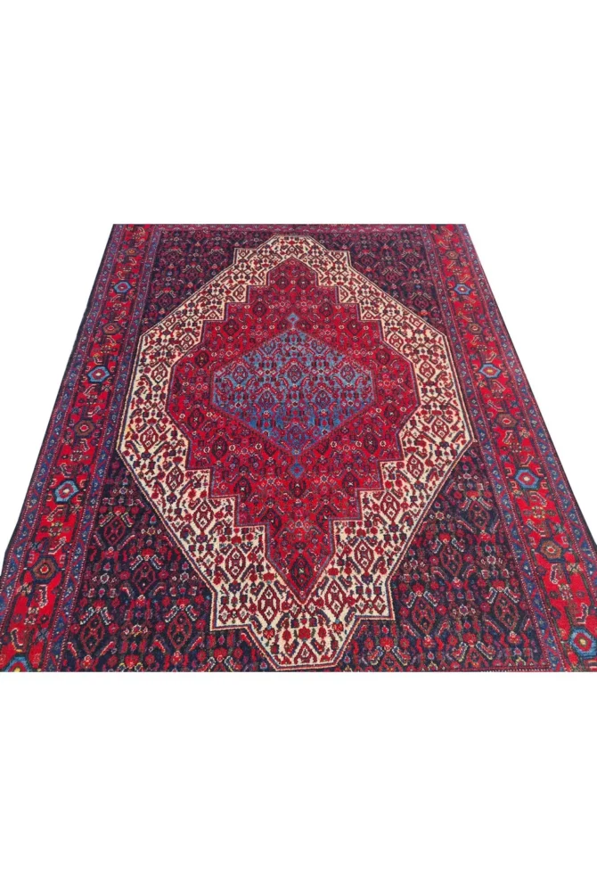 Amazing Hand Knotted Vintage Ceena Wool Area Rug 7 x 5 Ft - Image 5