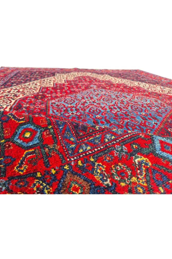 Amazing Hand Knotted Vintage Ceena Wool Area Rug 7 x 5 Ft - Image 7