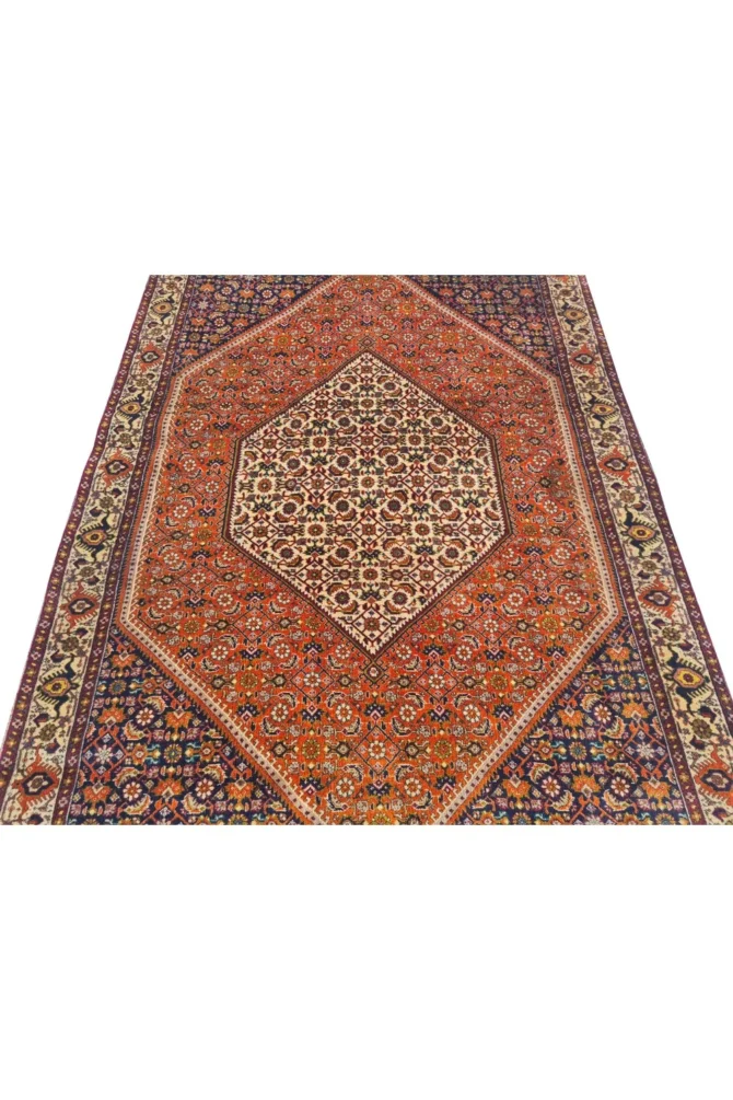 Amazing Hand Knotted Vintage Bijour Wool Area Rug 6 x 4 Ft - Image 5