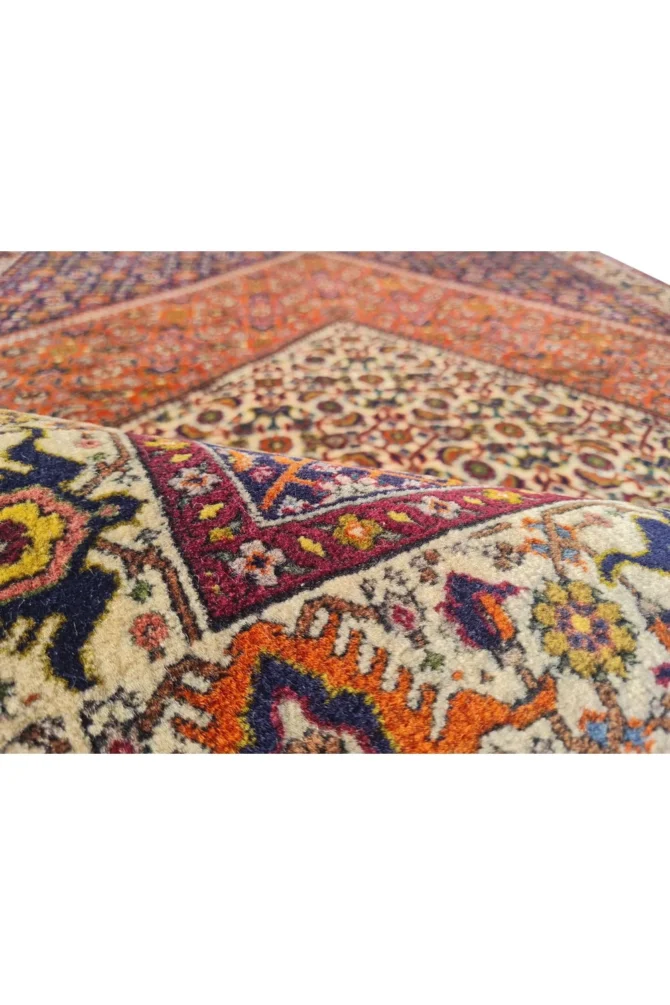 Amazing Hand Knotted Vintage Bijour Wool Area Rug 6 x 4 Ft - Image 7