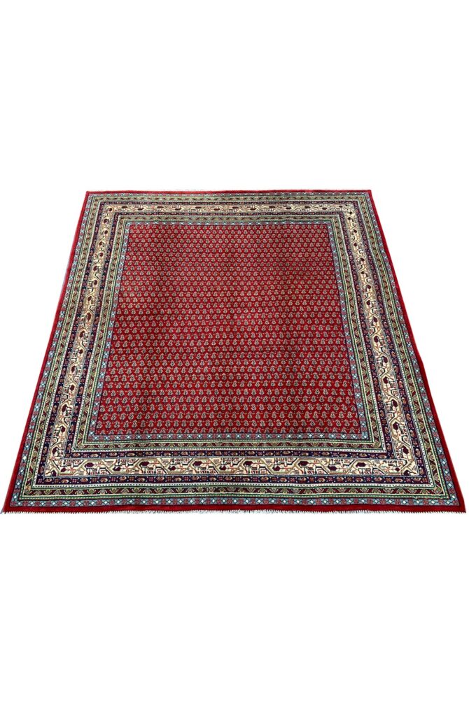 Amazing Hand Knotted Badam Gul Mir Wool Area Rug 7 x 7 Ft - Image 2