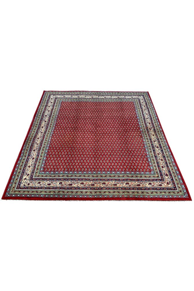 Amazing Hand Knotted Badam Gul Mir Wool Area Rug 7 x 7 Ft - Image 5