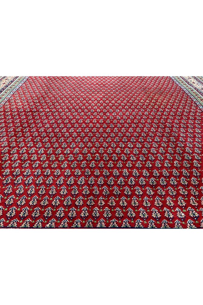 Amazing Hand Knotted Badam Gul Mir Wool Area Rug 7 x 7 Ft - Image 7