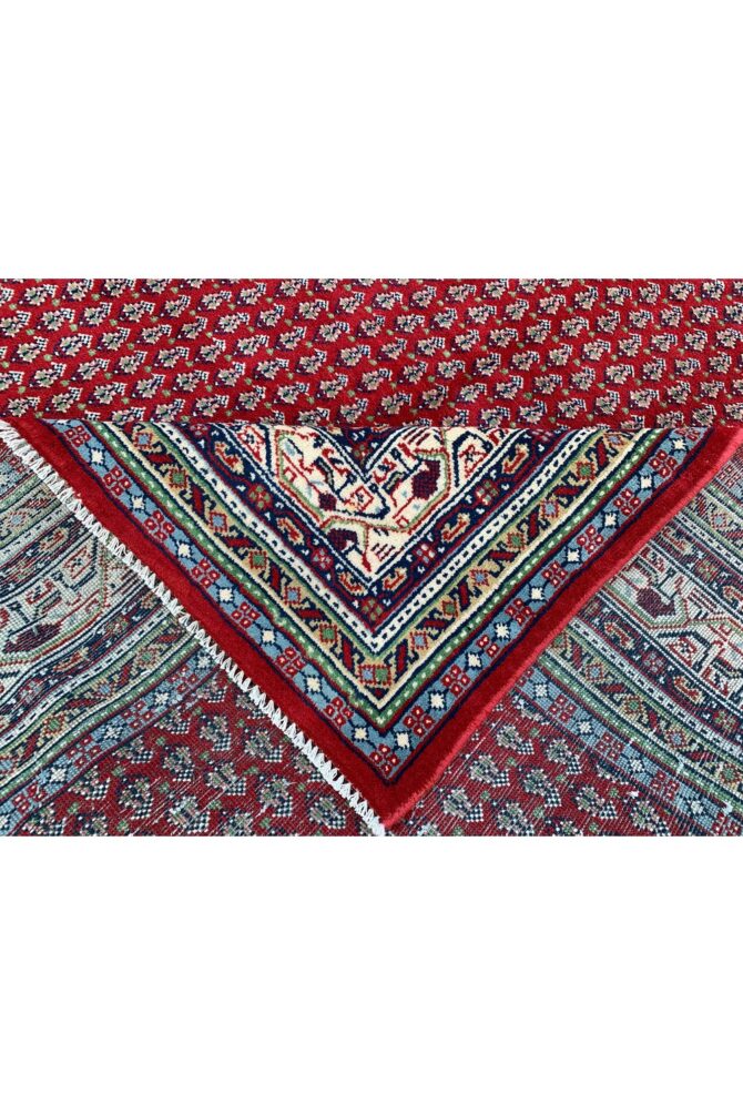 Amazing Hand Knotted Badam Gul Mir Wool Area Rug 7 x 7 Ft - Image 11
